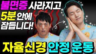 불면증없애는방법 | 자율신경이 안정되며 5분안에 수면장애, 불면증 없애는 방법| 틀어 놓고 주무세요| 힐링가이드 명상치료학과 이재호교수