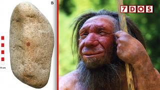 Did A Neanderthal Paint A Human Face On This Rock?