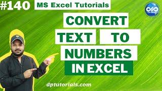 How To Convert Text To Numbers In Excel (2 Quick Ways!!)