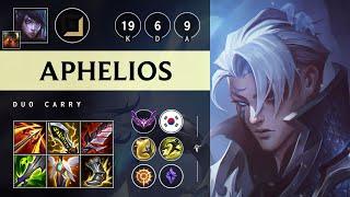 Aphelios ADC vs Ashe - KR Master Patch 25.05