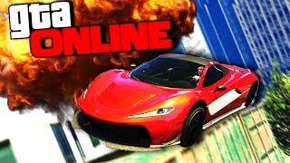 GTA 5 Online (Гонки) -  Нереальные рампы! #97