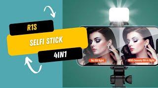 Selfie Stick R1S 4in1 - Must-Have Gadget Exclusively @ RMG Traders!  WhatsApp 03338889973