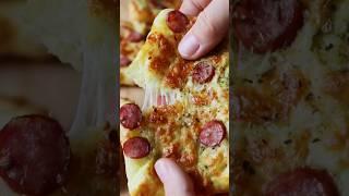 Mini pizze z ciasta francuskiego #pizza #pizzalover pizzal