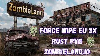 Happy New Year 2025! Let's Play Rust ZombieLand 3X EU Server ( Day 2  )