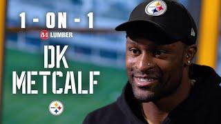 Exclusive Interview with DK Metcalf | 1-on-1 | Pittsburgh Steelers