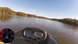 Jet Ski Falls Lake  NC 90 mph