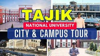 Tajik National University Campus, Hostel, Hospital, City Tour| (RANKED NO 1) MBBS in Tajikistan