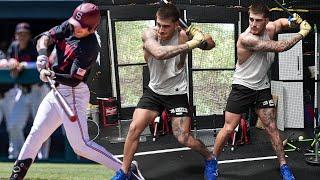 Full Hitting Routine With Rays Top Prospect Brock Jones