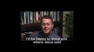 I'm not God,don't worship me? Jesus said in the Bible #davidwood #islamandchristianity #apologetics