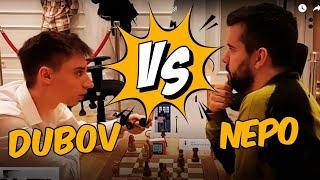 DANIIL DUBOV VS IAN NEPOMNIACHTCHI II Levitov Chess Week 20023