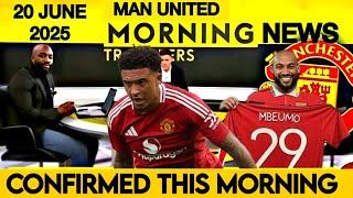 URGENTTHIS FRIDAYMAN UNITED SWOOP DEAL CONFIRMED!! SANCHO UPDATE GYOKERES AND MBEUMO LATEST