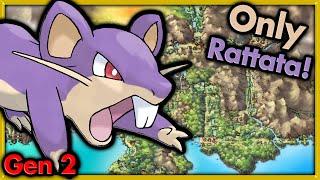 Can I Beat Pokemon Gold with ONLY Rattata?  Pokemon Challenges ► NO ITEMS IN BATTLE