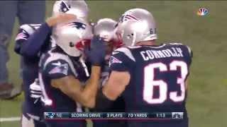 NFL 2014-2015 Playoff 10.01.2015 / Ravens VS Patriots / Edelman Touchdown Pass to Amendola