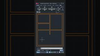 AutoCAD MLine - AutoCAD Tutorials #architecture #autocad #architect