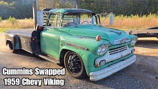 Loading this Cummins powered Chevy Viking was a REAL test  #Cummins #Chevy