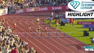 Women's 400m Hurdles Race Diamond League Stockholm 2024 | Bol Shines With Best Ever Season 2024