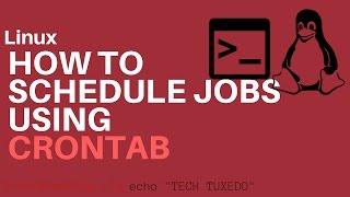 How to schedule cronjobs