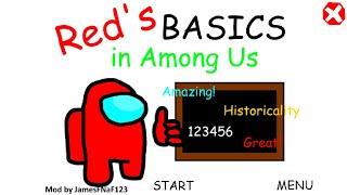 Red Basics In Among Us (Baldi's basics Mod)