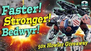 After Titan Rebalance Bedwyr Is One Of The Best Titans + 50 Howler Giveaway Part 3 - War Robots