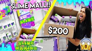 SHOPPING FOR SLIME SUPPLIES AT A SLIME MALL!!!