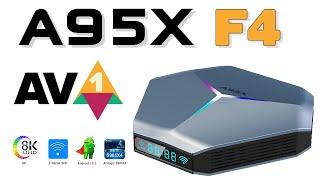 The Fabulous A95X F4 Amlogic S905X4  Android TV Box