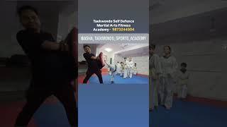 Taekwondo Self Defence Martial Arts Fitness Academy #activities #selfdefence #karate #taekwondo