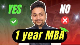 1 Year MBA Program || Is it Worth of Doing One Year MBA || OP Jindal One Year MBA