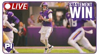 POSTGAME REACTION: Vikings pull off the upset, beat 49ers to start 2-0