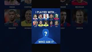 99% FAIL This Football Quiz!  Played With Zidane, Beckham & More – Guess Who? #football #messi