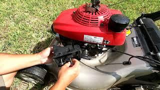 Honda mower hard start auto choke problem