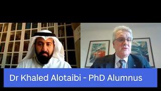 Dr Khaled Alotaibi talks about his Dundee PhD in Islamic Finance