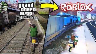 GTA SAN ANDREAS GÖREVLERİNİ ROBLOX TA YAPMAK!