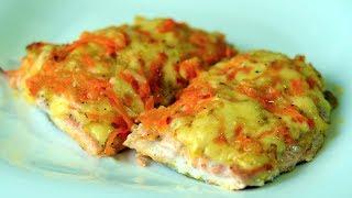 Pink salmon in the oven is juicy and very tasty recipe