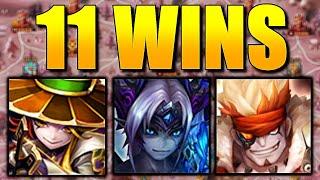 INSANELY POWERFUL TECH FOR 11 WINS IN G3 SIEGE! Summoners War 2024