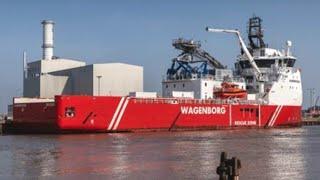 Wagenborg Supply Ship At Great Yarmouth Harbour | Drone Footage | Drone Video | DJI Mini 4 |