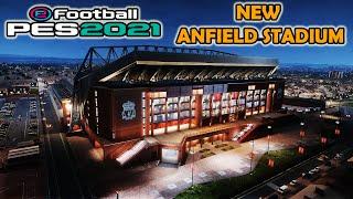 PES 2021 New Stadium Anfield smoke patch 21.4.5