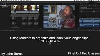 Using Markers to organize your footage in FCPX