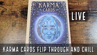 Karma Cards | LIVE Flip Through and Chill