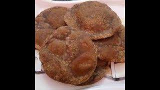 Ragi Oat Masala Poori- Gluten free Vegan