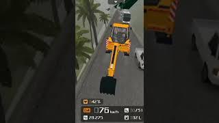 jcbvsbus #reels #trendingxbullozer  baba jindabad #reels #shortviral
