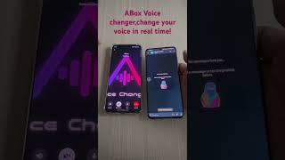 A voice changer that can change your voice in real time! from ABox！