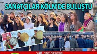 Tev-Çand üyesi sanatçılar Almanya'nın Köln kentinde buluştu