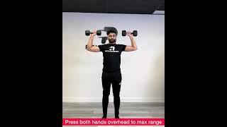 Press & Shrug - Upper Trapezius Rehab and Shoulder Strengthening Exercise | Headaches & Neck Pain