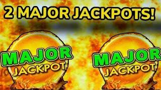 NOT 1 BUT 2 MAJOR JACKPOTS!