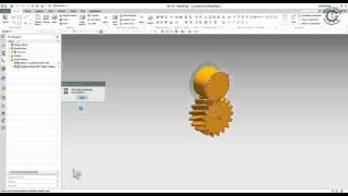 Siemens PLM NX GC Toolkit - Profile Shifted Helical Gear Modeling