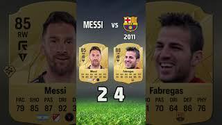 Messi vs Barcelona 2011