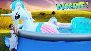 [VLOG] ACHAT, MONTAGE et REMPLISSAGE d une GRANDE PISCINE BESTWAY ! VLOG & TUTO !