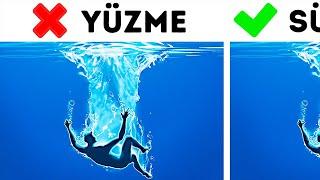 Hayatınızı Kurtaracak 7 Yüzme Kuralı