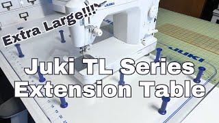 MUST SEE!! Juki TL Series Extension Table for Beautiful Free Motion Quilting for Beginners