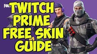 How To Get Twitch Prime Fortnite Skins For Free - Twitch Prime Skins Step by Step Guide